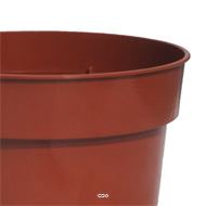 Pot conteneur Plastique Godet de plantation 9 cm Marron