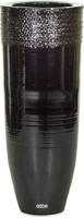 Bac cramique  32 cm H 82 cm Ext. bullet noir glossy