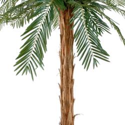 Palmier Artificiel Cycas en pot tronc Haut H 170 cm Vert