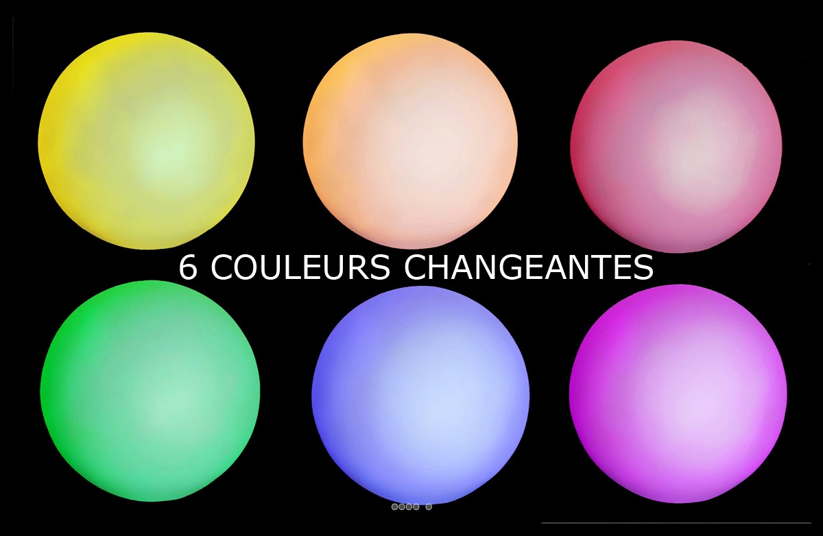 boule a led 6 couleurs d 8 cm pile incluse top ambiance en boule a led 6 couleurs d 8 cm pile incluse top ambiance en