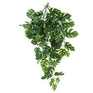 Chute de philodendron artificiel 99 feuilles L 70 cm Vert