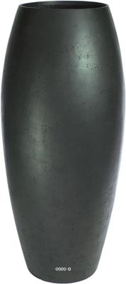 Bac en Polystone Spirit Ext. Bullet D 56 x H 150 cm Noir