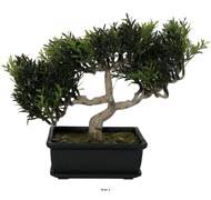 Bonsai artificiel Arbre a The H 23 cm 98 feuilles