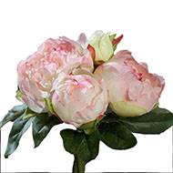 Bouquet de superbes Pivoines Rose artificielles Hauteur 20 cm Top