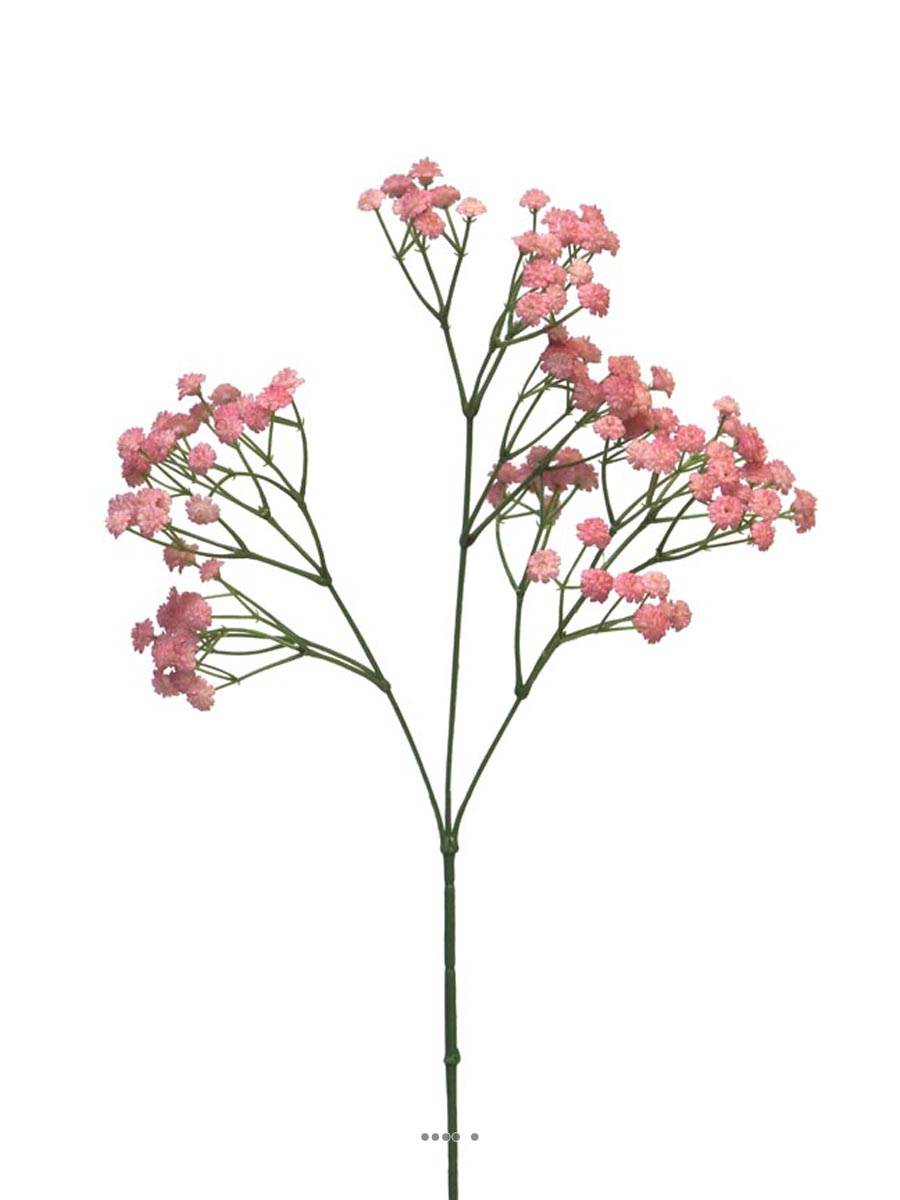 Gypsophile Artificielle - 10 Bouquets Blancs Pour Décoration Mariage, événement, Bureau - Fleurs Réalistes, Tiges Flexibles, Sans Entretien - Hauteur 58 Cm