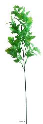 Piquet de feuilles de philodendron factices H45cm plastique ext. vert