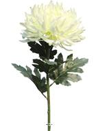 Chrysanthème artificiel, H 63 cm Crème - BEST