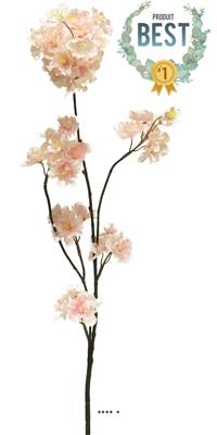 Branche de Cerisier artificielle, H 84 cm Rose - BEST