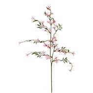 Jasmin Artificiel en piquet H 50 cm Superbe branche fleurie rose