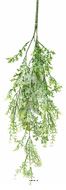 Chute de senecio cineraria artificiel en fleurs Longueur 65 cm plastique