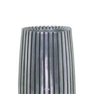 Bac en composites Lignes Ext. Colonne ronde D 20 x H 50 cm Argent