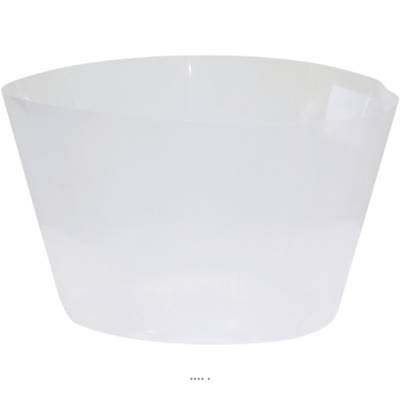 Liner de plantation facile silicone Ø25cm H15cm Int. rond transparent