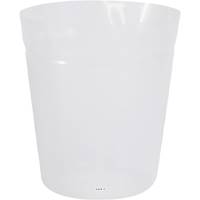 Liner pour plantation facile silicone  25 cm H 21 cm Int. rond transparent