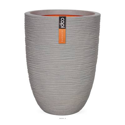 Bac Rib en plastique de qualité supérieure Int/Ext. bullet bas 36x47 cm gris