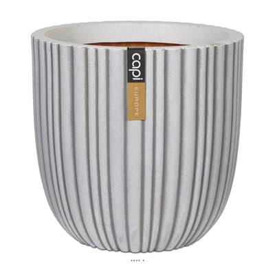 Bac Tube en plastique top qualité Int/Ext. eggpot 54x52cm sable