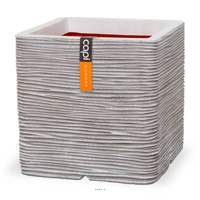 Bac Rib Top Qualité Int/Ext. cube 30x30x30 cm sable