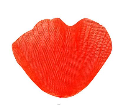 pétales de Rose artificiels x 100 Orange avec Feuilles en tissu