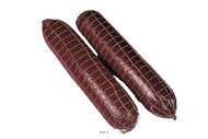 Saucisson Sec Fumé artificiel X 2 en Plastique soufflé L 400x90 mm