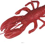 Homard americain artificiel en Plastique soufflé L 300x130 mm