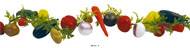 Guirlande de lgumes assortis artificiels en Plastique souffl L 2 m