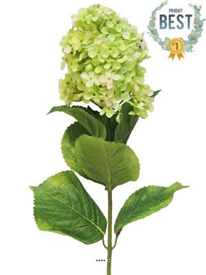 Lilas artificiel en tige, H 85 cm Crème vert - BEST