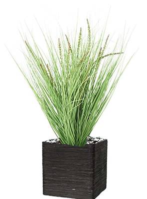 Herbe artificielle en piquet H70 cm verte