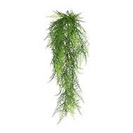 Chute d'asparagus artificiel L 80 cm feuillage plastique