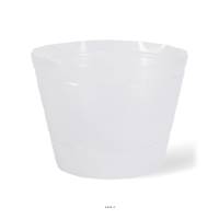 Liner pour plantation facile silicone  40 cm H 30 cm Int. rond transparent