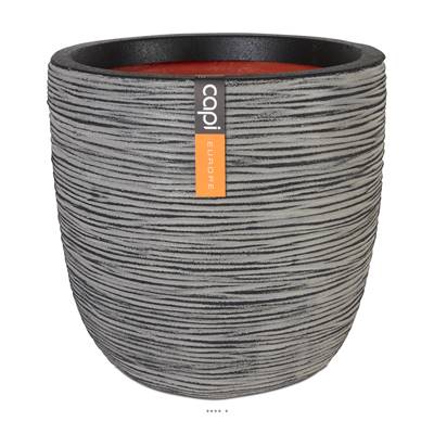 Bac Rib en plastique de qualité supérieure Int/Ext. eggpot 35x34 cm anthracite