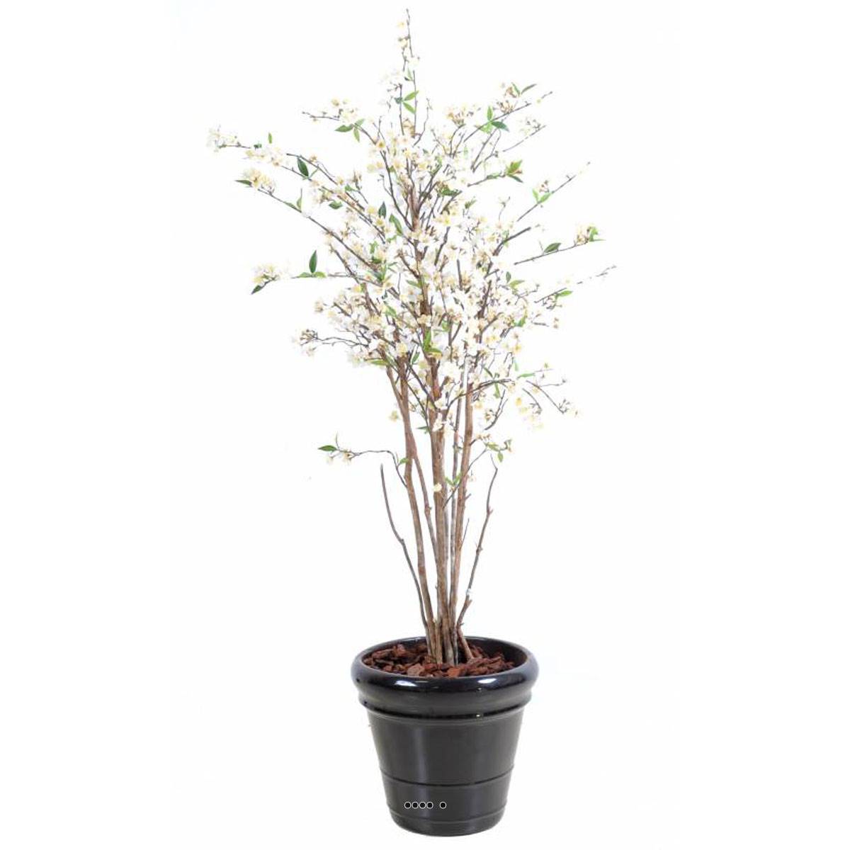 artificielles Cerisier en fleurs artificiel avec 10 troncs en bois