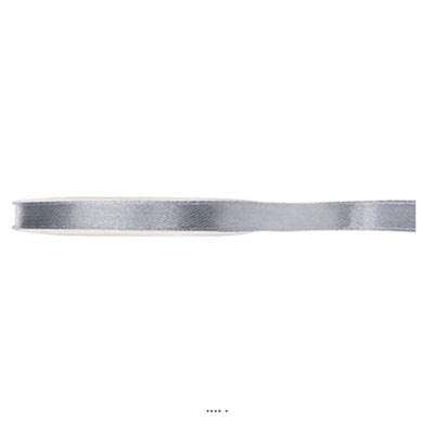 Ruban Tout Satin Argent 15 mm bobine de 25 m