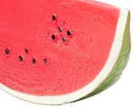 Tranche large de Pasteque en Plastique soufflé L 240x120 mm