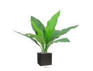 Piquet d'anthurium artificiel H 55 cm D 70 cm pour extérieur