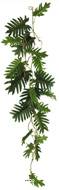 Guirlande de Philodendron vert artificiel selloum H 105 cm L 38 cm - Ultra-réaliste