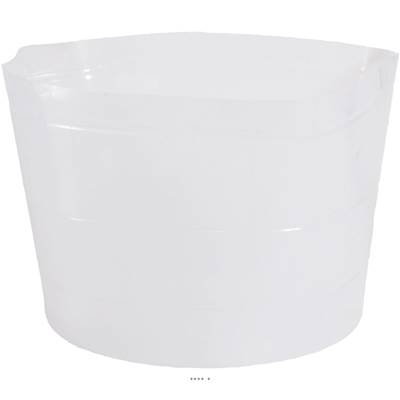 Liner de plantation facile silicone Ø80cm H60cm Int. rond transparent