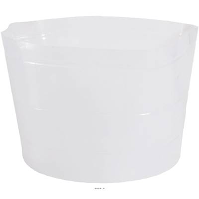 Liner pour plantation facile silicone Ø 80 cm H 60 cm Int. rond transparent