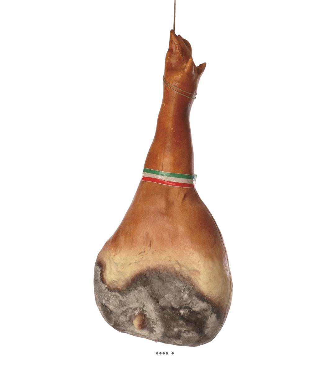 artificielles Jambon Fume San Daniele artificiel en Plastique soufflé H 580x280 mm