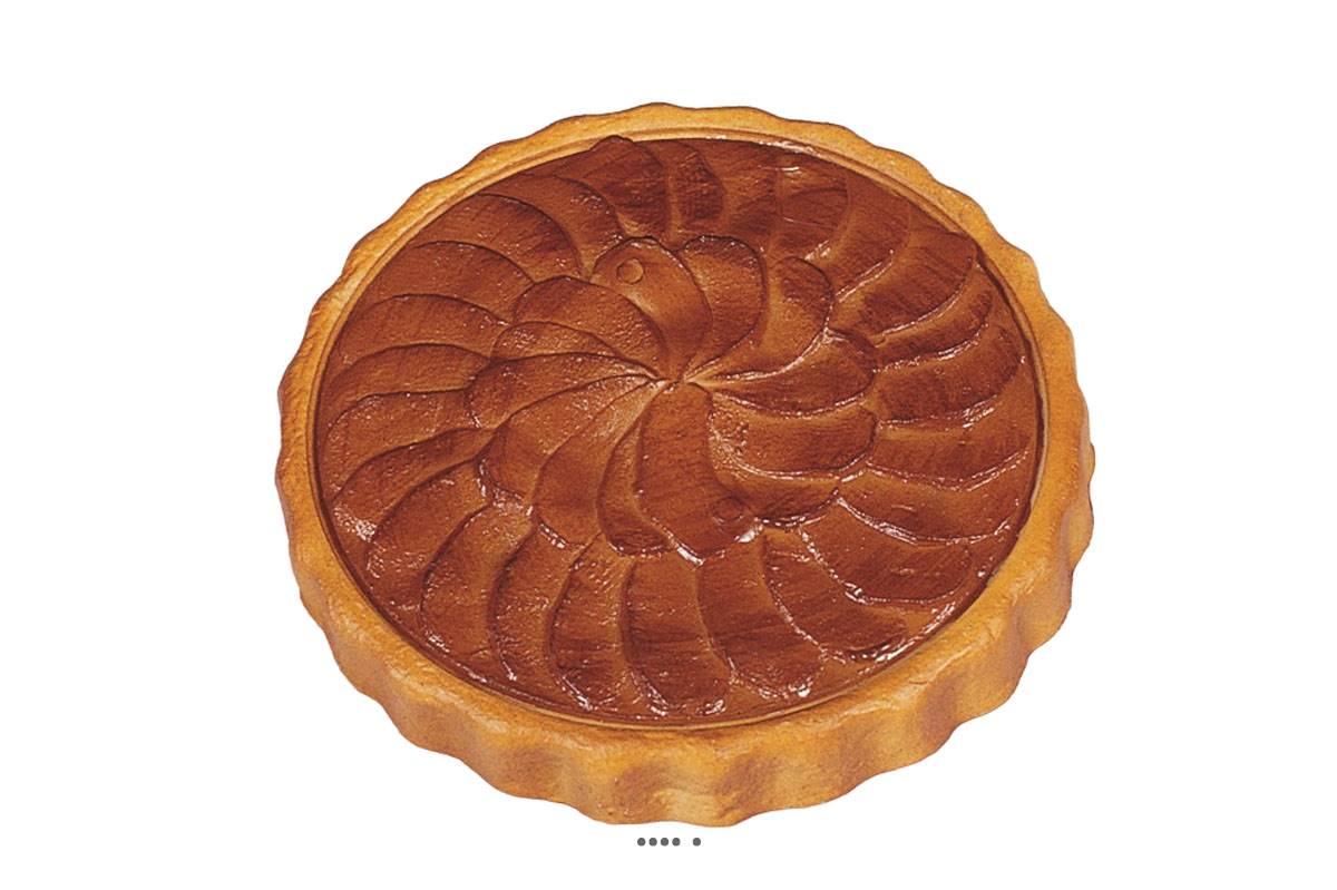 artificielles Gateau a la pomme artificiel en Plastique soufflé D 23 cm