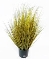 Isolepsis Herbes Graminées artificielles Vert H61 cm en pot très dense