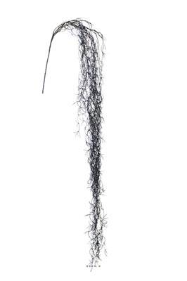Chute artificielle Tillandsia Noire H 140 cm originale 3 ramures