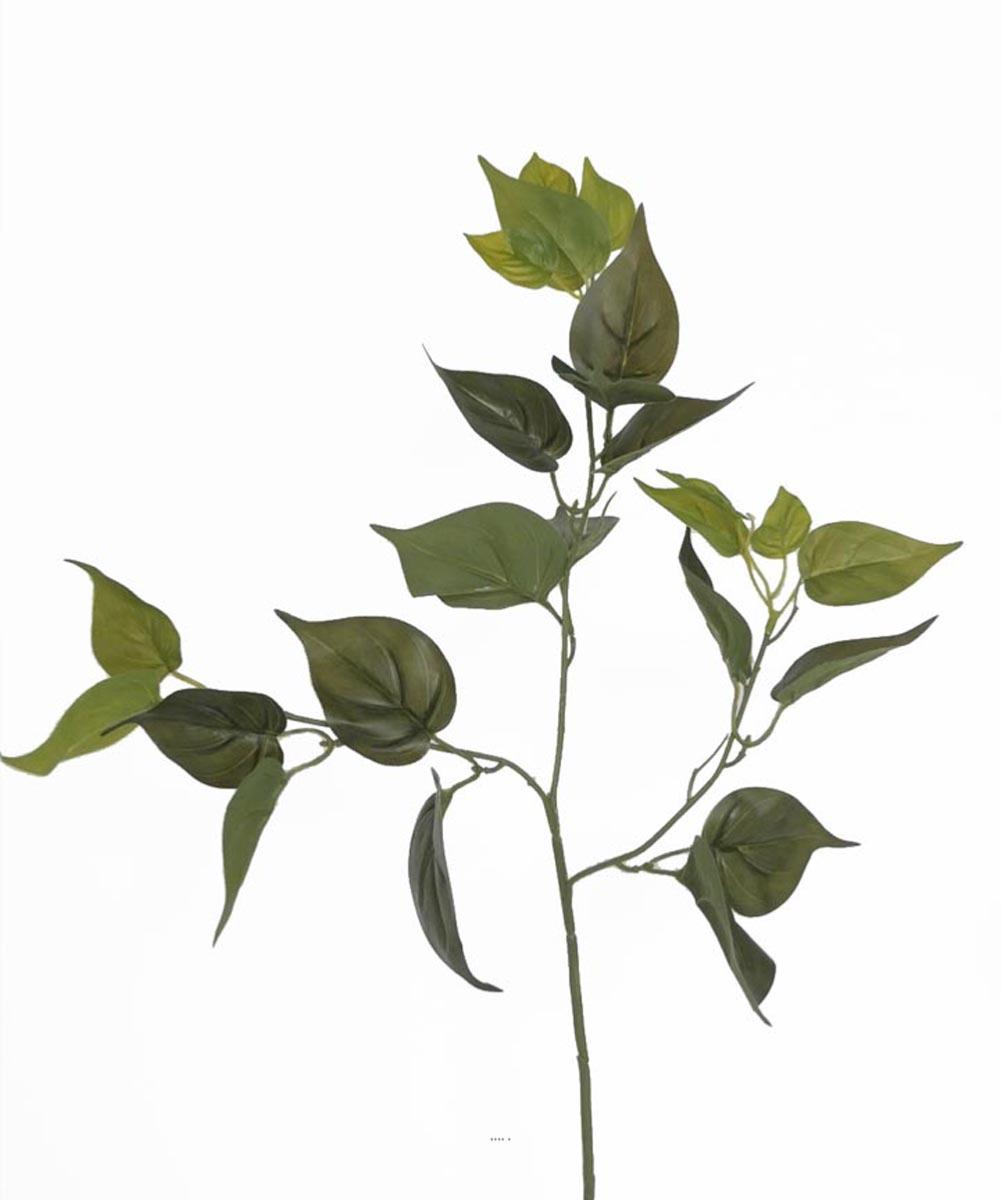Feuillage De Philodendron Artificiel En Branche Artificielles Com