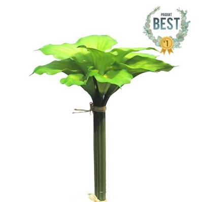 Bouquet d’Arum Calla artificiel, 12 têtes, H 45 cm Vert - BEST