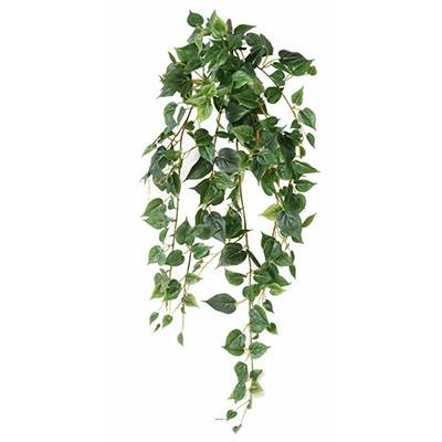 Chute de mini feuilles de philodendron artifciel L 80 cm