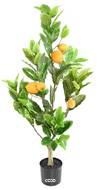 Magnifique Citronnier Artificiel Vert avec Citrons – H 90 cm x L 50 cm