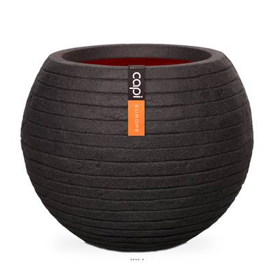 Bac Row Top Qualité Int/Ext boule 40x32 cm noir