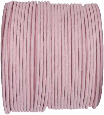 Cordon Papier laitonne Rose D 2 mm bobine de 20 metrès