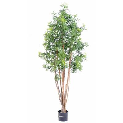 Aralia Arbre Artificiel 10 troncs H 180 cm Vert