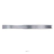 Ruban Tout Satin Argent 15 mm bobine de 25 m