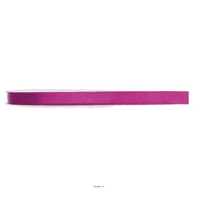 Ruban Tout Satin Fuchsia 15 mm bobine de 25 m