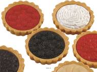 Assortiment de 6 tartelettes en lot de 6 en Plastique soufflé D 80 mm